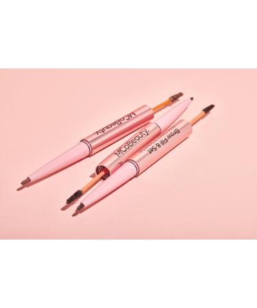 MCoBeauty Brow Fill & Set - Light/Medium Double-Ended Brow Pencil & Gel | Vegan & Cruelty-Free Cosmetics for Natural Volume - Buy Online on GoSupps.com