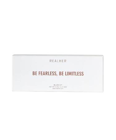 RealHer Everyday Blush Kit: Shimmers, Bronzer, Highlighting Cheek Color - Brighten & Glow for All Skin Tones - Buy Online on GoSupps.com