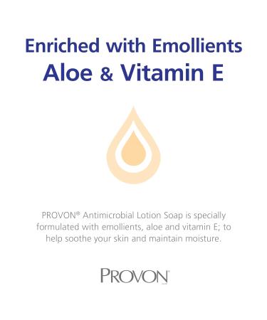 PROVON Antimicrobial Lotion Soap 1000 mL Refill for NXT Dispenser, Citrus Fragrance - Pack of 8 - Buy Online on GoSupps.com