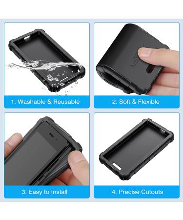 Silicone Case for Omnipod Dash PDM - Lightweight Shockproof Cover in Black - Buy Online on GoSupps.com