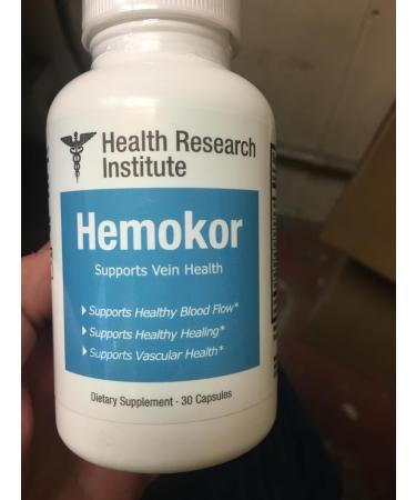 Hemokor - Strike The Hemorrhoid at Its Source - 12 Bottles- 360 Capsules-Improved Formula-Official Hemokor - Buy Online on GoSupps.com