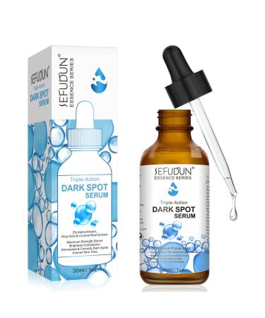 Dark Spot Corrector Serum for Face and Body  with 2% Alpha Arbutin  Kojic Acid  Licorice Root Extract Effective Remedy  Diminishes&Correct Dark Spots  Even Skin Tone (30ml)