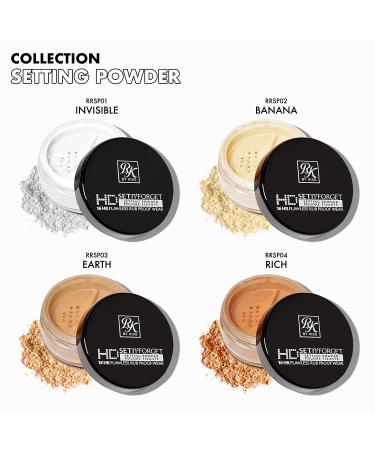 Ruby Kisses Loose Setting Powder 0.4oz - Weightless Mattifying Finish Shine Control Translucent Silica Mineral Powder for All Skin Types - Buy Online on GoSupps.com