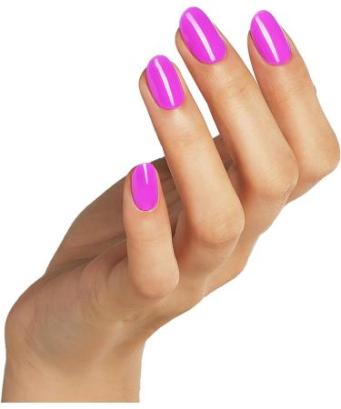 Bluesky Gel Nail Polish Fresh Mini Neon21 Pink Lilac Purple Long Lasting Chip Resistant 5 ml Requires Drying Under UV LED Lamp Neon Pink 5 ml (Pack of 1) - Buy Online on GoSupps.com