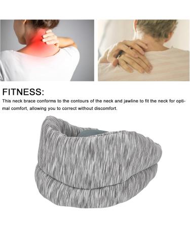 Adjustable Cervical Collar - Soft Sponge Neck Support with Velcro Fasteners for Neck Pain Relief & Spinal Pressure - Buy Online on GoSupps.com