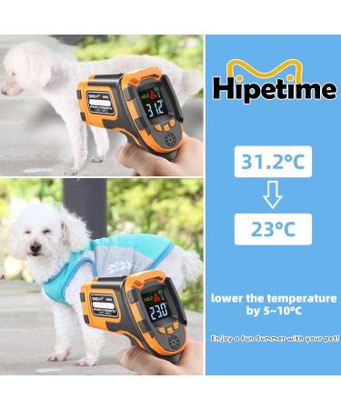 Dog Cooling Vest | Breathable Mesh Dog Jacket for Summer | Cool & Comfortable XL Blue Dog Coat - Buy Online on GoSupps.com