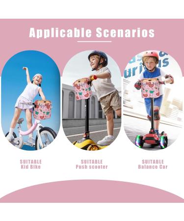 Local Lion Bike Basket for Kids - Front Handlebar Bag with Shoulder Straps | Durable Bicycle Basket for Children - Buy Online on GoSupps.com