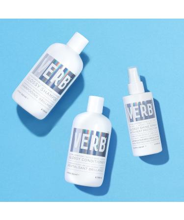Verb Glossy Shampoo - Vegan Paraben Free Moisturizing Shampoo - Ultra Hydration for Dull/Damaged Hair 12 Fl Oz - Buy Online on GoSupps.com
