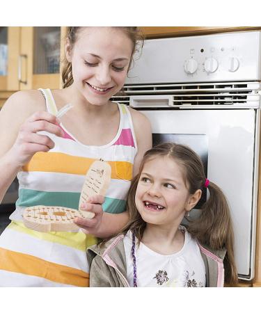 NASHRIO Baby Tooth Box - Wooden Kids Keepsake Organizer with Tweezers for Girls - Cute Children Tooth Container to Preserve Childhood Memories - Buy Online on GoSupps.com
