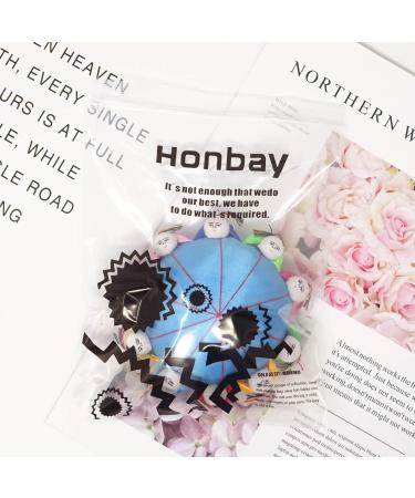 Honbay Handmade Chinese Traditional Style Needle Pin Cushion with 10 Kids (Blue) - Buy Online on GoSupps.com