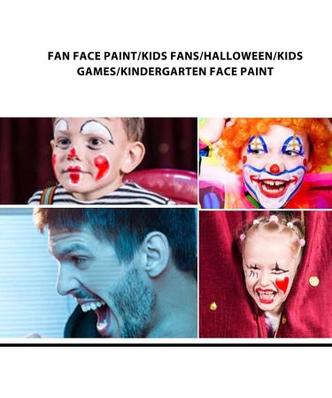  Zisemeil Children's Face Paint Kit 15 Colors Water-Based Body Paint Palette Washable Makeup Kit Halloween Cosplay Party 30g (Type B) - Buy Online on GoSupps.com