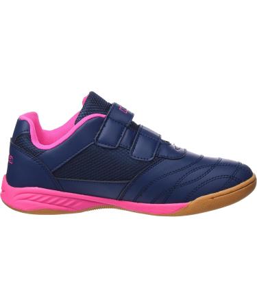 Kappa Unisex Kids Kickoff BC T Sneaker - 37 EU Navy Pink | International Shipping Available - Buy Online on GoSupps.com
