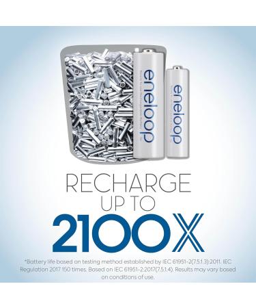 Buy Panasonic eneloop Rechargeable Batteries Power Pack | 10AA 4AAA & Charger - International Shipping Available - Buy Online on GoSupps.com