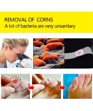 Mcvcoyh 35 Piece Corn Removal Pads - Corn Remover Treatment with Hole | Pain Relief for Corn Sufferers - Buy Online on GoSupps.com