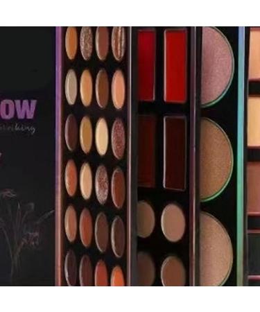 Makeup Palette | 55 Colors Natural Contour Powder | Matte Pearl Face Highlighter - For Women And Young Girls Beauty Festival Evening Meeting Formal Event - Buy Online on GoSupps.com