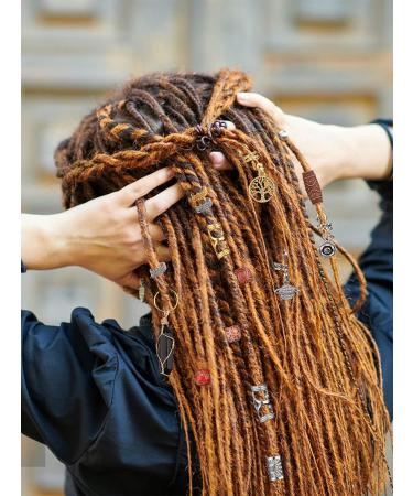 EBANKU 184PCS Dreadlock Hair Jewelry Set - Charms, Beads, Clips for Braids - Women's Crystal & Gold Accessories - Buy Online on GoSupps.com