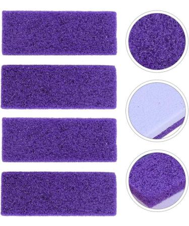 4 Pieces Volcanic Pumice Stone Set - Callus Remover & Foot Scrubber for Hard Skin - Perfect for Pedicure & Foot Care - Buy Online on GoSupps.com