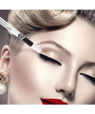 SOESFOUFU 40 Pcs Wooden Pole White Eye Liner White White Colored Pencils Eyeshadow Pencil - Buy Online on GoSupps.com