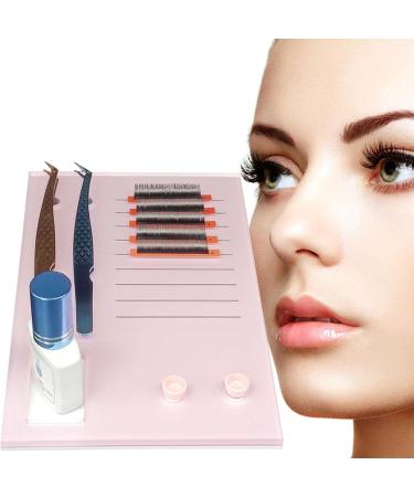 Lash Extensions Mixed Tray Acrylic Eyelash Tool Holder Eyelash Extensions Beauty Eyelash Tool Console Plate Fairy Eyelashes Extension Holder Goforwealth - Buy Online on GoSupps.com