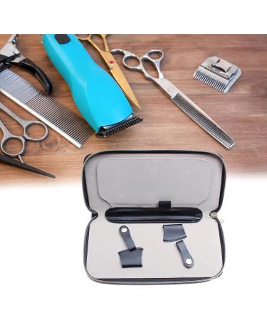 Compact Leather Scissor Case Storage Organizer Perfect for Hair Salons and Stylists Fits 4 Scissors - Buy Online on GoSupps.com