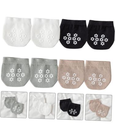 FRCOLOR 16 Pairs Half Socks Women Socks Compact Forefoot Pad Sweat-Absorbing Half Socks Metatarsal Socks Seamless Half Socks Topper Socks High Heels Cotton Toe Socks Women - Buy Online on GoSupps.com
