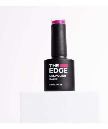 THE EDGE Gel Nail Polish 8ml - The Magenta Shimmer - UV/LED Manicure/Pedicure for Salon & Home Use Highly Pigmented/Long Lasting/2-Coat Coverage - Buy Online on GoSupps.com