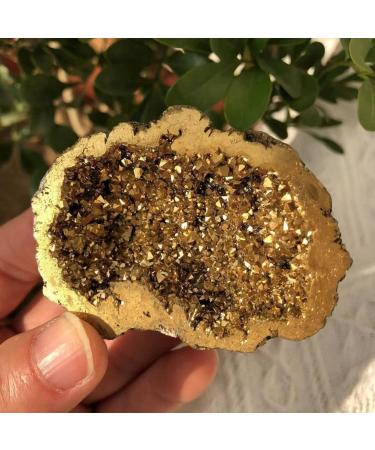 1pc 60-80mm Natural Pyrite Crystal Cluster Aquarium Suitable for Home Raw Stones and Minerals (Size : 1pc) Home Goods (Size : 2pcs) - Buy Online on GoSupps.com