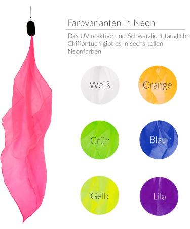 Buy Diabolo UV Glowing Poi - Pink Angel Wings | 60cm Soft Spinning Pois for Beginners & Professionals - International Shipping - Buy Online on GoSupps.com