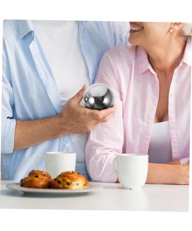 Healvian 2-in-1 Fitness Handball & Massage Ball for Seniors | Brass Relaxation & Hand Rolling Device for Ultimate Stress Relief - Buy Online on GoSupps.com