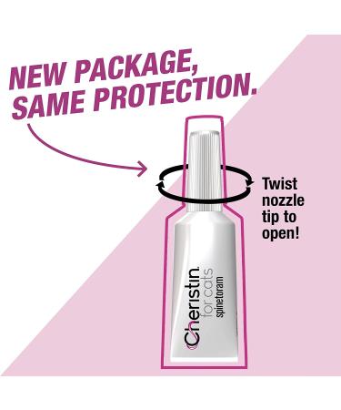 Cheristin for Cats: Fast-Acting Flea Prevention - Kills Fleas in 30 Minutes - 1 Dose - Buy Online on GoSupps.com