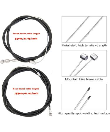 HAOFANG Children Bike Long-Reach Caliper Brake Set | Fits Arch 65-80mm | Front & Rear C Shape Brakes - Buy Online on GoSupps.com