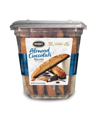 Nonni's Almond Cioccolati Biscotti 25 cts.
