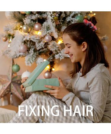 Christmas Glitter Sequin Hair Scrunchies - Red+Green Elastic Ponytail Holders for Girls & Women - 5PCS Set for Festive Hair Accessories - Buy Online on GoSupps.com