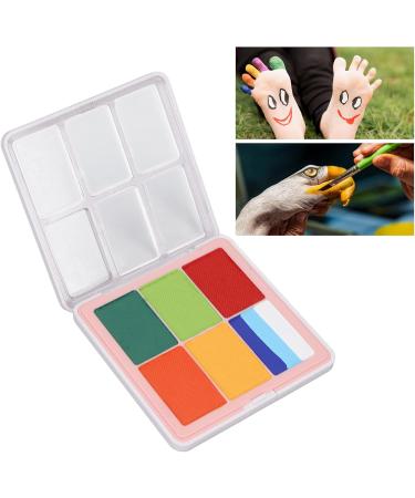  YIZISECCE Face and body paint 8 colors 6 water-activated grids 38.6 g for Christmas parties - Buy Online on GoSupps.com