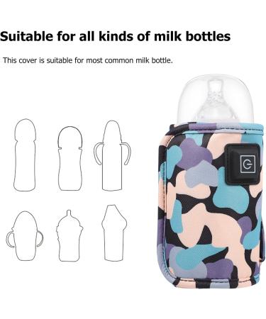 Portable Black USB Baby Bottle Warmer - Travel-Friendly Infant Milk Heater for Home & Car Use - Buy Online on GoSupps.com