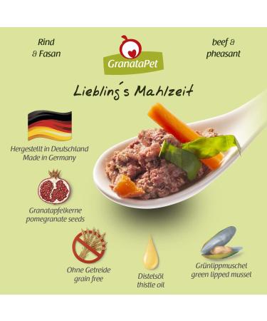 Granapet Liebling's Adult Dog Food Bundle: Dry Lamb & Wet Beef & Pheasant | 10 kg Pack for International Shipping - Buy Online on GoSupps.com