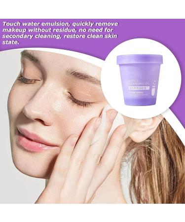  Mimoqk Makeup Cleansing Oil Hydrating Face Cleanser Lightweight Foundation Remover Gentle Nourishing Formula Non-Greasy 150 ml Travel-Friendly Women - Buy Online on GoSupps.com