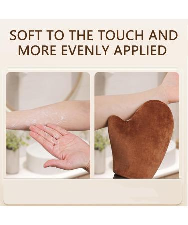 One Piece Comfortable Self-Tanning Gloves Breathable Back Applicator Tanning Glove Useful Self Tanning Mitt Set Durable Back Tanning Mitt for Face and Body - Buy Online on GoSupps.com