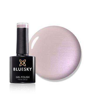 Bluesky Gel Nail Polish Negligee 80502 Light Pink French Long Lasting Chip Resistant 10 ml (Requires Drying Under UV LED Lamp) Negligee 10 ml (Pack of 1)
