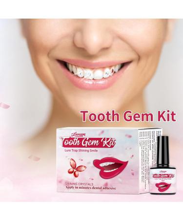 DIY Tooth Gem Kit - 60 Sparkling Crystals | Teeth Jewelry Starter Kit | Create Stunning Tooth Gems at Home - Buy Online on GoSupps.com