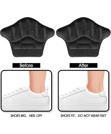 WLLHYF 8 Pcs Shoe Heel Cushion Inserts - Self-Adhesive Pads for Men and Women - Prevent Too Big Shoes with Grips Liner - Mesh Back of Heel Inserts - Buy Online on GoSupps.com