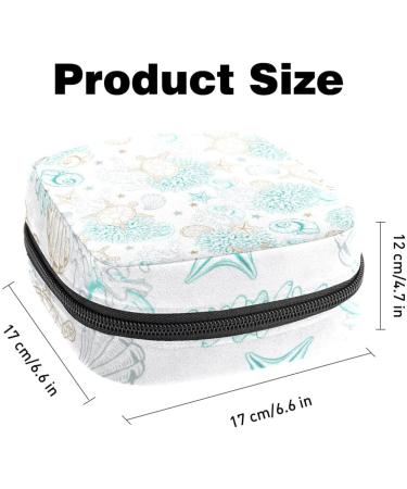 MUOOUM Sanitary Napkin Storage Bag - Portable Menstrual Cup Pouch for Women - Multi-colored - Buy Online on GoSupps.com