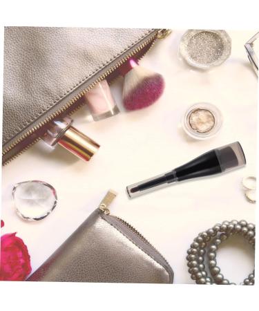 NOLITOY Double Ended Foundation Brush - Multi-Use Eye & Face Makeup Applicator for Travel | Artificial Fiber Loose Powder Brush - Buy Online on GoSupps.com