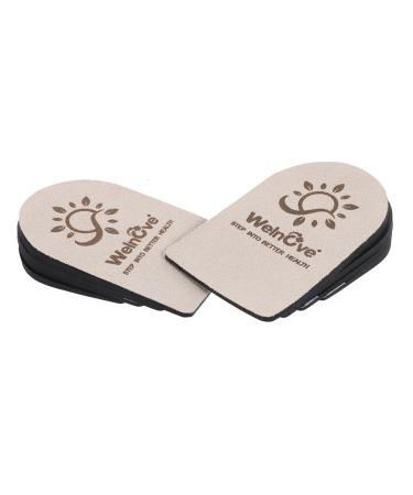 1 Pair Inner Heel Pad Shoe Inserts Shoe Heel Grips Heel Cushion Breathable Heel Pads Non-Skid Heel Pads Heel Grips for Women Shoes Fatigue Relief Heel Pads Gel Liner Arch of Foot