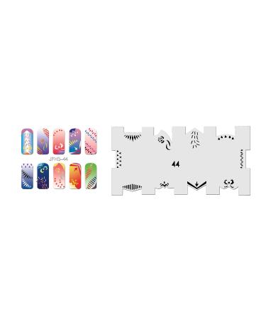 Fingernail stencil (airbrush nail art) Fengda JFH03-044