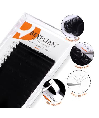 BEYELIAN Mega Volume Easy Fan Eyelash Extensions 0.03 C Curl 8-15mm Mix Tray - Buy Online on GoSupps.com