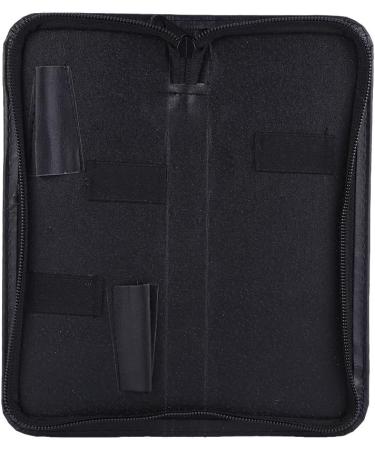 Professional PU Leather Zipper 2 Scissors Pouch Box Hairdressing Scissors Tool Bag PU Leather Zipper Scissors Bag - Buy Online on GoSupps.com