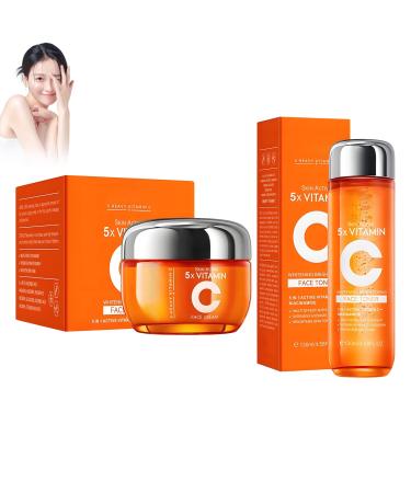 S rums la Vitamine C pour le Visage+Cr me Hydratante Vitamine C Anti- ge Anti-Rides Anti-Taches Hydratant claircissant Serum hydratant anti- ge & anti ride pour le Visage