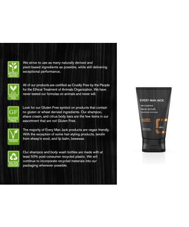 Every Man Jack Skin Clearing Face Scrub - Fragrance-Free - 4.2 fl oz - Buy Online on GoSupps.com