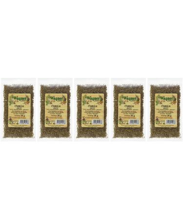 Wagner Spices Cumin Whole - Pack of 5 (5 x 25g) | Premium Quality Cumin for International Shipping - Buy Online on GoSupps.com